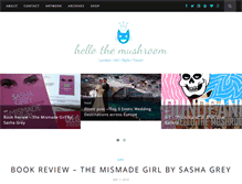 Tablet Screenshot of hellothemushroom.com